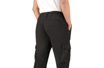 Image of White Duck Cargo Stretch Jogger Pants - Mens, Black, Large, WD-JPC-BL-03