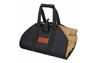 Image of White Duck Firewood Log Carriers, Diamond Shape, Black, 38in x 18in, FBA-CLD-3415