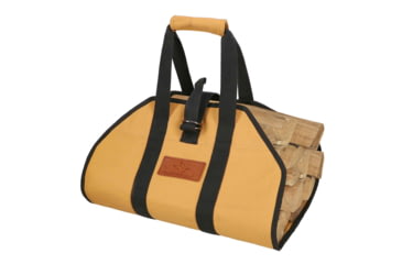 Image of White Duck Firewood Log Carriers, Diamond Shape, Tan, 38in x 18in, FBA-CLD-3413