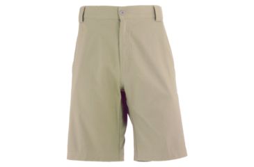Image of White Sierra Golden Gate Stretch Shorts - Mens, Khaki, Small, D5771M-Khaki - KKI-SMALL
