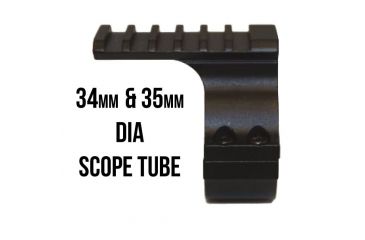 Image of Wicked Hunting Lights 35mm Picatinny Scope Mount, W2035