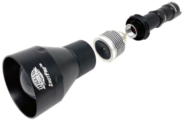 Image of Wicked Hunting Lights ShotPro Ultra-Max LED Extreme Range Night Hunting Light Kit, Green, W2092