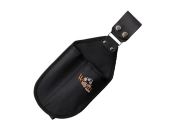 Image of Wiebe Knives Big Game Processing Kit, Satin Finish Stainless Blade, Black Rubber Handle, Nylon Sheath, KS012