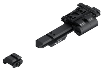 Image of Wilcox EOTech XPS Riser Flip Mount System, Left Hand, 0.41in Screw, Black, 61100G09-B