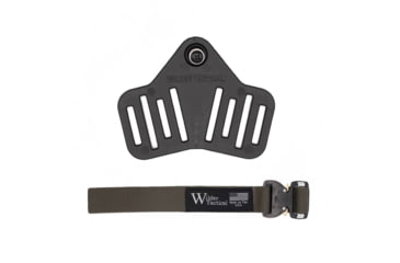 Image of Wilder Tactical MHP Leg Strap Assembly w/ 1in Web Leg Strap, Cobra FM Buckle, Left Hand, Ranger Green, MHPLSARG1FM-LH