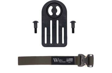 Image of Wilder Tactical MHP Leg Strap Assembly w/ 1in Web Leg Strap, Cobra FM Buckle, Left Hand, Ranger Green, MHPLSARG1FM-LH