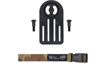 Image of Wilder Tactical MHP Leg Strap Assembly w/ 1in Web Leg Strap, Plastic Buckle, Right Hand, Multicam, MHPLSAMC1P