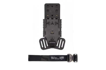 Image of Wilder Tactical Multi Holster Platform w/QLS Receiver / 1in Web Strap, Cobra FM, Right, Multicam Black, MHPBKQLSMCB1FMUABMC