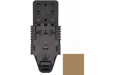 Image of Wilder Tactical Multi Holster Platform w/QLS Receiver, Duty UAB Clip, Coyote Brown, MHPCBQLSDUABMC