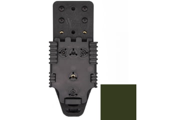 Image of Wilder Tactical Multi Holster Platform w/QLS Receiver, Duty UAB Clip, Ranger Green, MHPRGQLSDUABMC