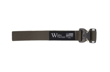 Image of Wilder Tactical Webbing Leg Strap, Cobra FM Buckle, Left Hand, Ranger Green, LSRG1FM-LH