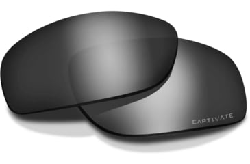 Image of Wiley X Alpine Captivate Replacement Lenses, Polarized Black Mirror, ACALPCPGM