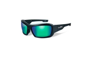 Image of Wiley X Knife Single Vision Prescription Sunglasses, Matte Black Frame, CCKNI07SV