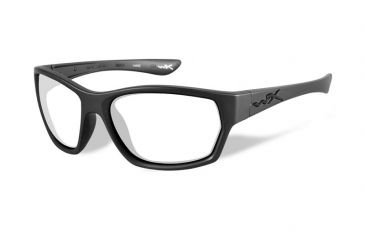 Image of Wiley X Moxy Single Vision Prescription Sunglasses, Black OPS-Matte Black Frame, SSMOX01FSV