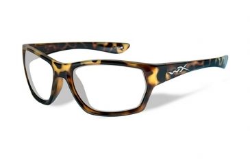 Image of Wiley X Moxy Single Vision Prescription Sunglasses, Gloss Demi Frame, SSMOX08FSV