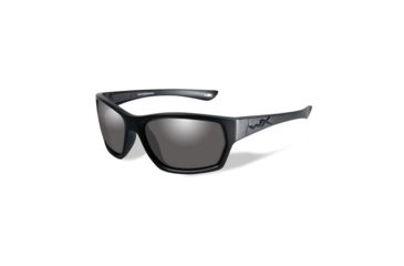 Image of Wiley X Moxy Single Vision Prescription Sunglasses, Matte Black Frame, SSMOX01SV