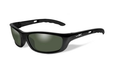 Image of WileyX P-17 Gloss Black Frame w/ 1 Set of RX Lenses