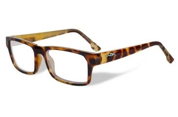 Image of Wiley X Profile Progressive Prescription Eyeglasses, Gloss Brown Demi Frame, WSPRF04PR
