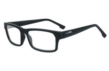 Image of Wiley X Profile Progressive Prescription Eyeglasses, Matte Black Frame, WSPRF01PR