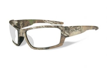 Image of Wiley X Rebel Progressive Prescription Sunglasses, Realtree Xtra Camo Frame, ACREB07FPR