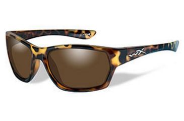 Image of Wiley X Street Series Moxy Sunglasses,Gloss Demi Frame,Polarized Bronze Lens SSMOX08