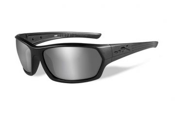 Image of Wiley X WX Legend Progressive Prescription Sunglasses, Matte Black Frame, SSLEG01FPR
