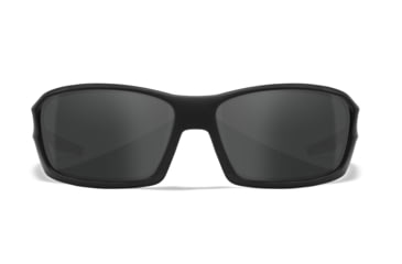 Image of Wiley X WX Rebel Sunglasses, Matte Black Frame, Grey Lens, ACREB01ALT