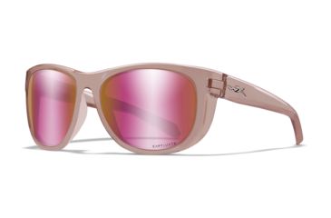 Image of Wiley X WX Weekender - Captivate - Polarized Rose Gold Mirror/ Crystal Blush Frame,  ACWKN10