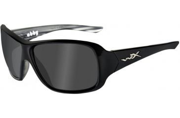 Image of Wiley X WX Abby SSABB Bifocal Rx Sunglasses - Black Marble Frame SSABB04BF