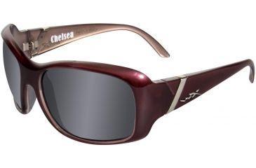 Image of Wiley X WX Chelsea SSCHE Bifocal Rx Sunglasses - Liquid Plum Frame SSCHE01BF