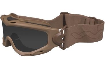 Image of Wiley X Spear Goggles Tan Frame - Close-up