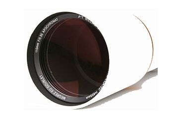 Image of William Optics Megrez 110 ED APO f/5.59 Doublet Refractor Telescope Optical Tube Assembly + Rings, with Custom Aluminum Carrying Case M110ED-W-P