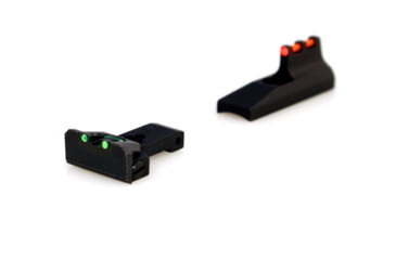 Image of Williams Gun Sight Target Pistol Sights, Browning Buckmark, Rear Sight Length Under 1in, Green/Red, 70232