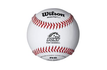 Image of Wilson Pony League Raised Seam Baseball 12 Pack 1003070