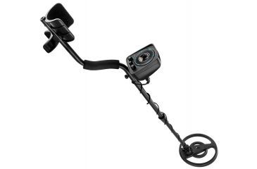 Image of Winbest Pro-200 Metal Detector, Water Resistant Coil, Adjustable Stem Up to 47 in, Black BE12592