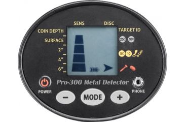 Image of Winbest Pro 300 Edition Metal Detector, Black, Medium BE12970