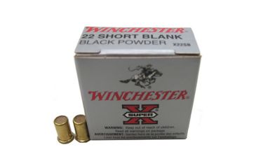 Image of Winchester Super-X 22 ShortBlank Black Powder Ammo, X22SB