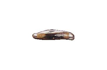 Image of Winchester Knives 3 5/8in, 3 Blade Serpentine Whittler w/ Wharncliff Master Blade and Stag Handle W 15 35097 S