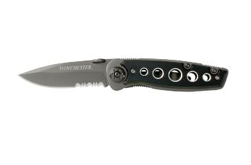 Image of Winchester Knives Large Blade Burl Wood Knife, 22-41784