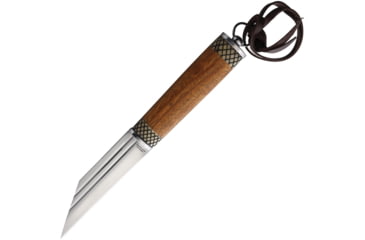 Image of Windlass Viking Huntsmans Hadseax Knife, 4.25 satin finish stainless blade, Brown wood and sculpted bone handle, 404538