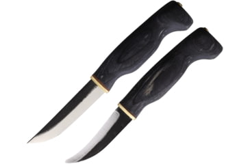 Image of Wood Jewel Fixed Blade Set Black