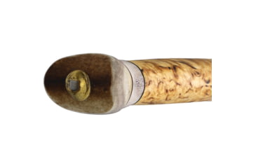 Image of Wood Jewel 6.75in Vuolu Curly Birch Knife, 6.75in Overall, 2.25in Carbon Steel Blade, Curly Birch Handle, Leather Sheath, 23VP