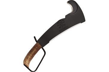 Image of WoodmanS Pal Premium Machete, Brown military style soft leather grip WP284LT