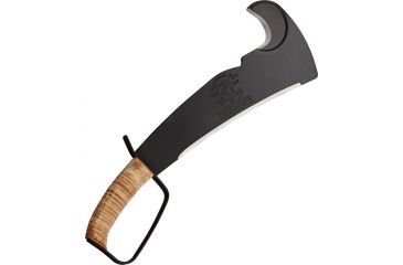 Image of WoodmanS Pal Premium Machete, military style soft leather grip WP284L