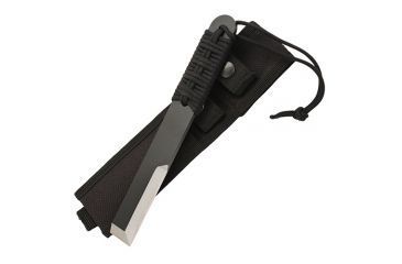 Image of Woodman'S Pal Pro Tool Compact Breacher Bar, Steel, Black Finish w/ Sheath, 3.25in. Blade 195862