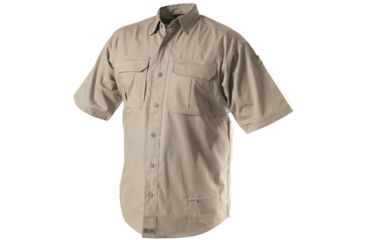 Image of Woolrich Tactical Elite Men's Lightweight Short Sleeve Operator Shirt, Khaki, S WL44914TNRS