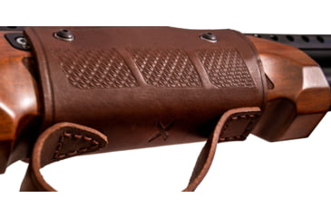 Image of WOOX Gladiatore Leather Forend Cover, Brown, 810069397214