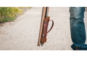 Image of WOOX Gladiatore Leather Forend Cover, Brown, 810069397214