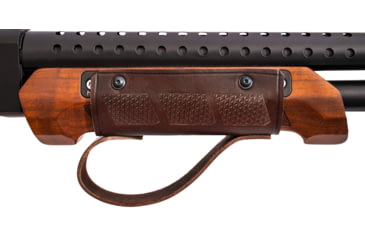 Image of WOOX Gladiatore Leather Forend Cover, Brown, 810069397214
