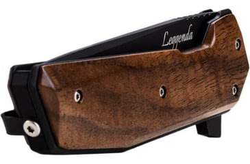 Image of WOOX Leggenda Folding Knife, 3.5in D2 High Carbon Steel Straight Back Blade, Walnut, BU.KNF002.01